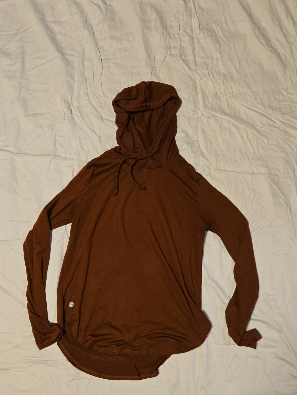 Senita Athletics Women's Rust/Brown Lightweight Hoodie